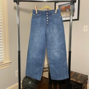Banana Republic wide leg jeans